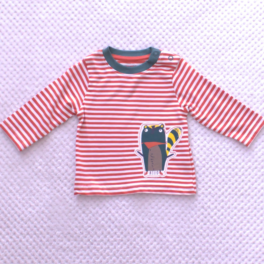 Striped Tshirt 0-3m only