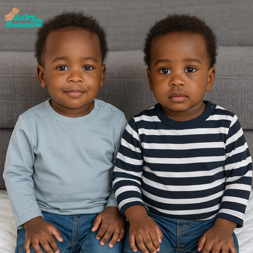 2 Pack Long-sleeved Boys Tops - Various