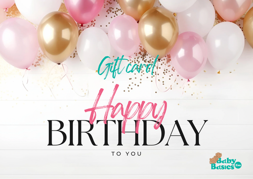 Happy Birthday - Gift Card