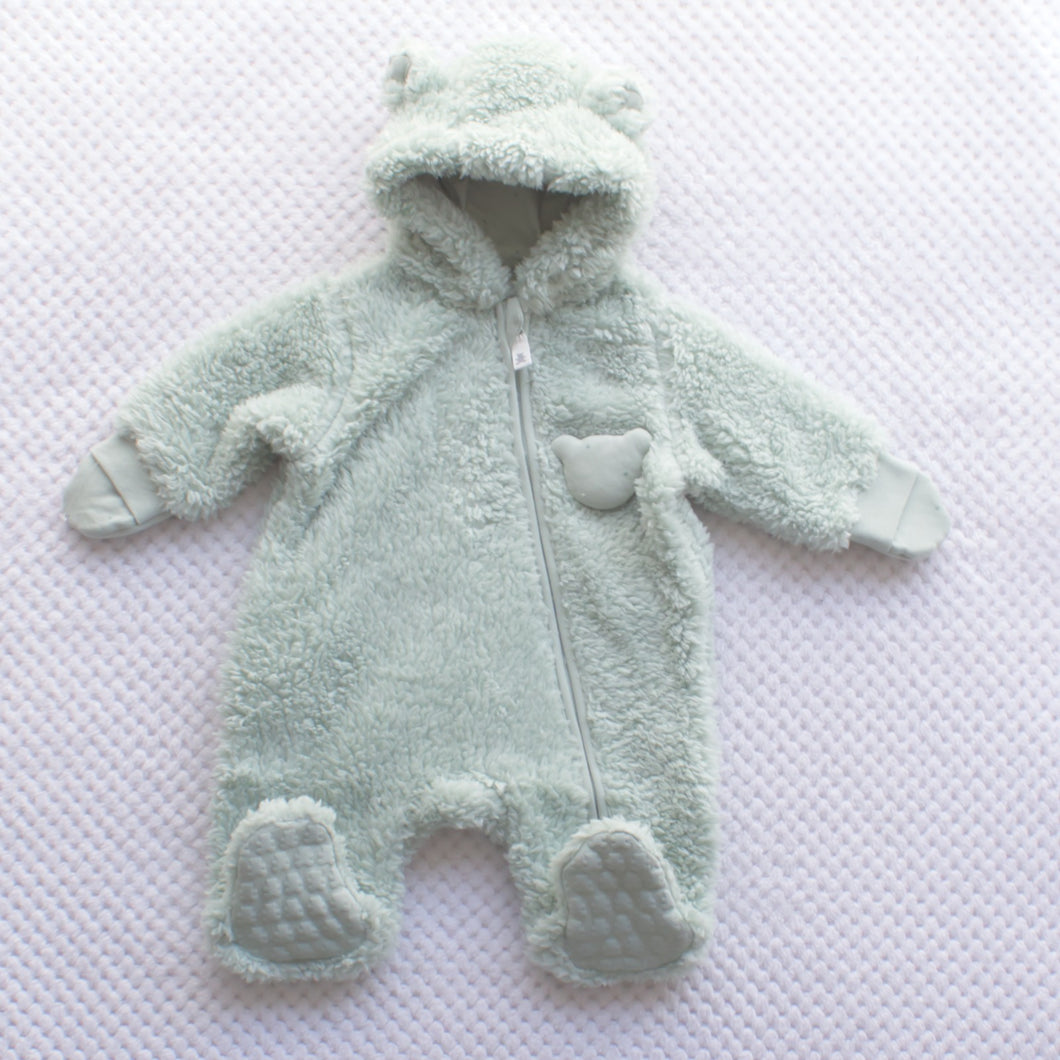 Warm Fluffy Sleepsuits -Multiple Unisex colours