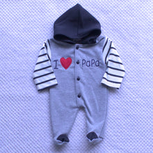 Load image into Gallery viewer, Boys Sleepsuit with Hoodie