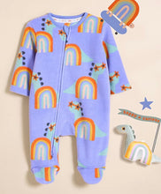 Load image into Gallery viewer, Fleece warm sleepsuits- rattle