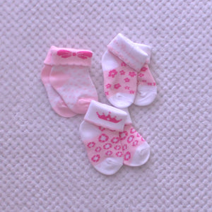 Girls Socks - 3 pack
