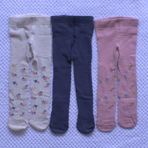 Girls Tights - 3 pack