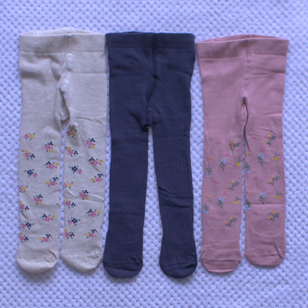 Girls Tights - 3 pack