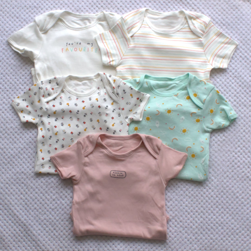 Bodysuit Packs 2-3yrs - Assorted Designs