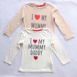 2 Pack Longsleeved Tops - Unisex Designs