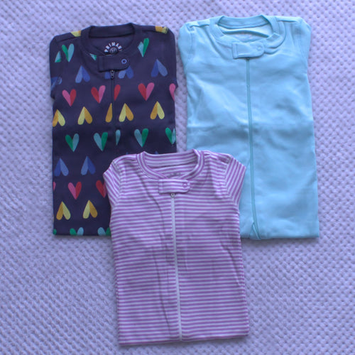 Sleepsuit Packs- Assorted Designs and Sizes