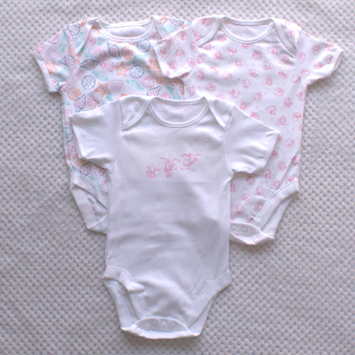 Bodysuit Packs 9-12m- Assorted Designs