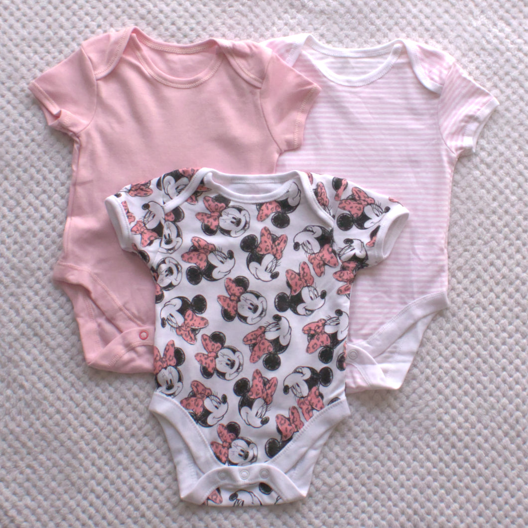 3 Pack Bodysuits 3-6m