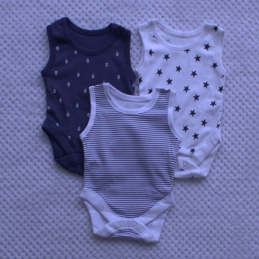 3 Pack Bodysuits tiny baby only