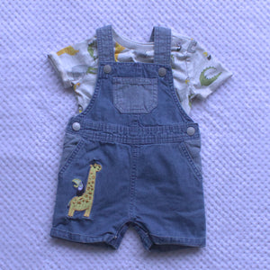 Boys Dungaree Set