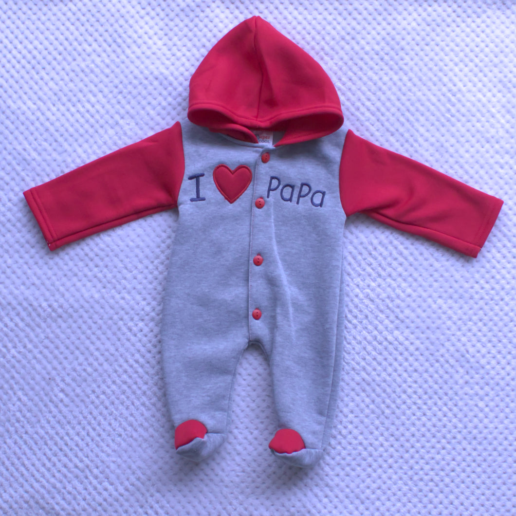 Boys Sleepsuit with Hoodie