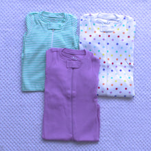 Load image into Gallery viewer, 3 Pack Sleepsuits 0-3m  &amp; 3-6m- Assorted