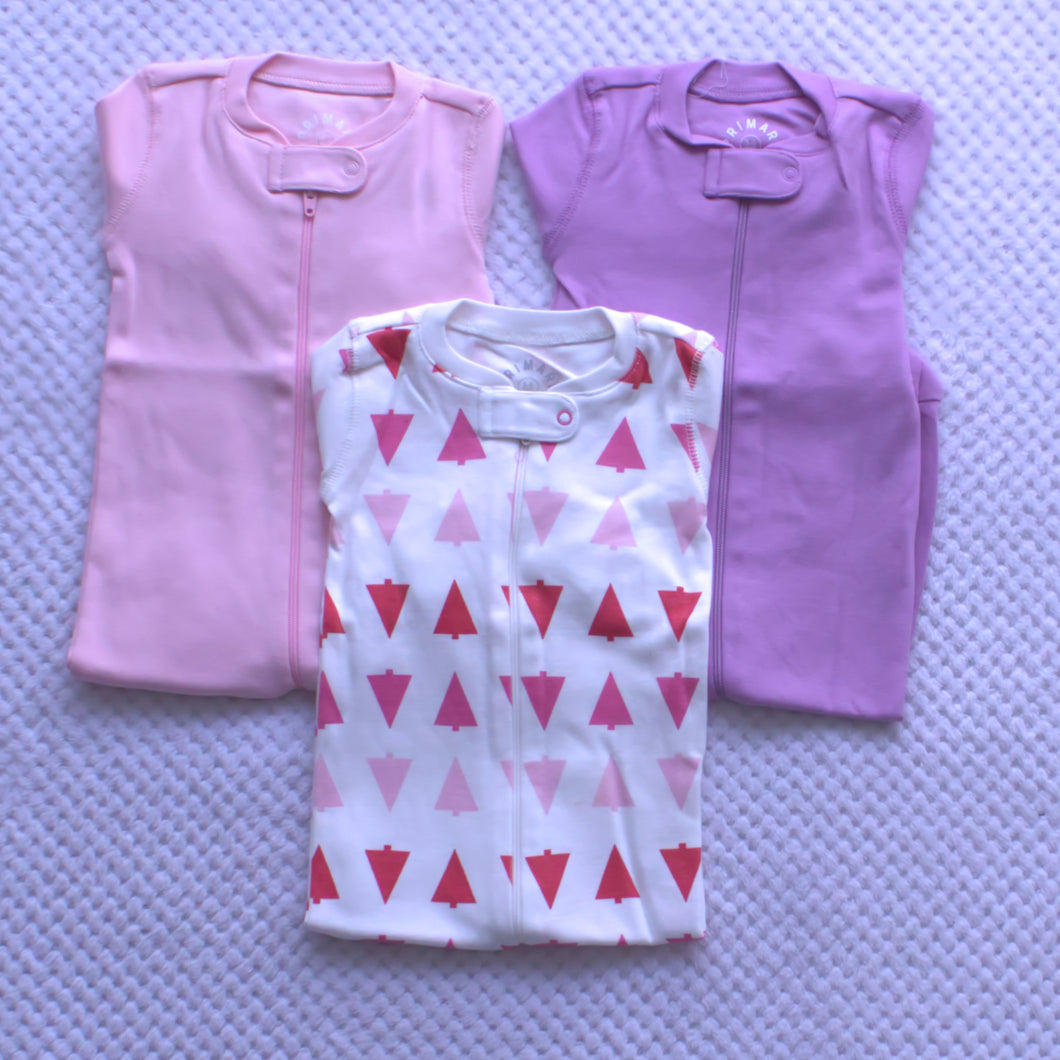 3 Pack Sleepsuits 3-6m only