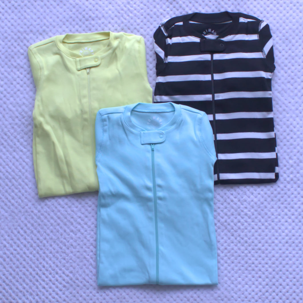 3 Pack Sleepsuits 18-24m only