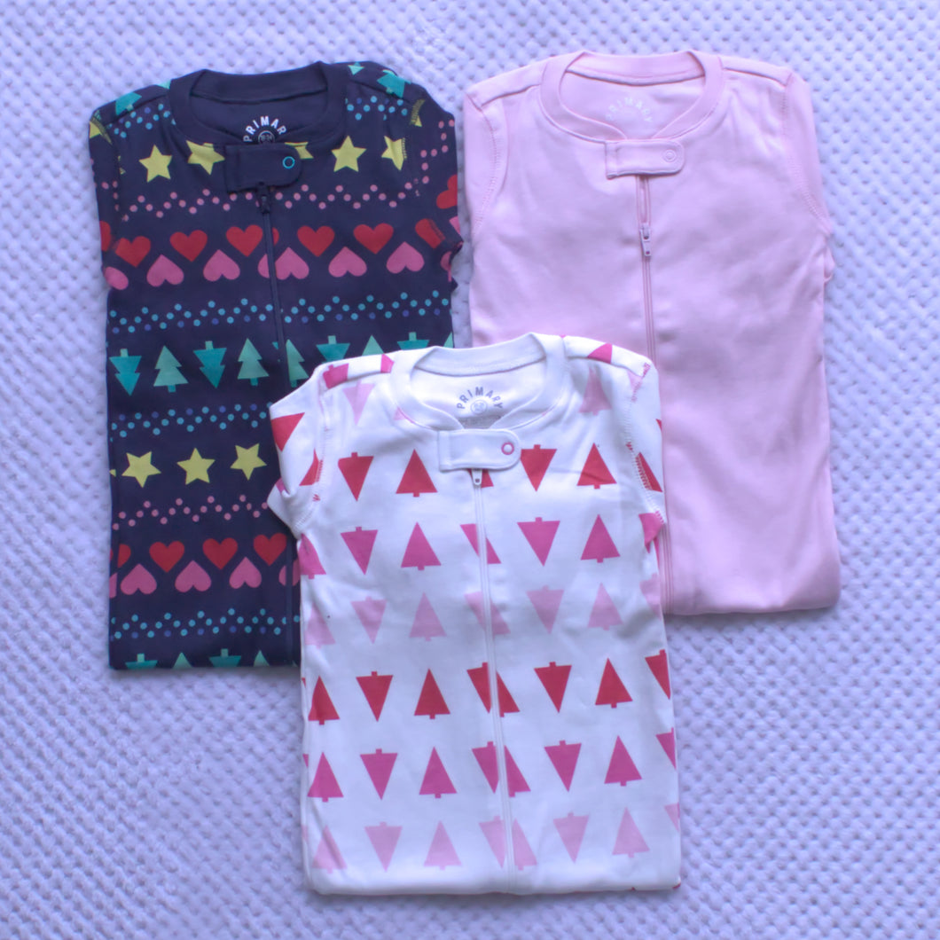 3 Pack Sleepsuits 18-24m only