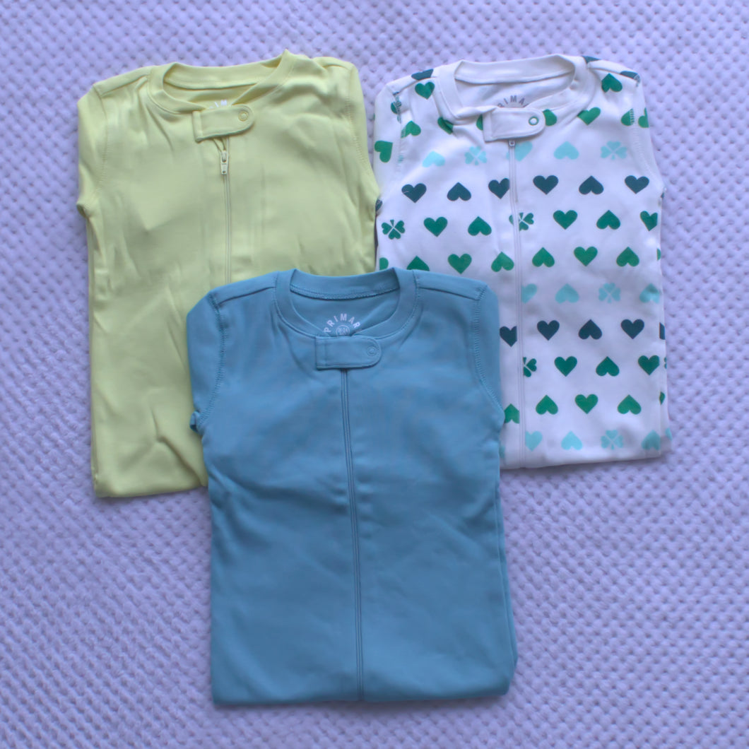 3 Pack Sleepsuits 18-24m only