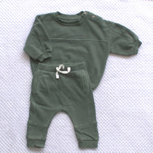 Load image into Gallery viewer, Tracksuits with washed look- Green &amp; Blue