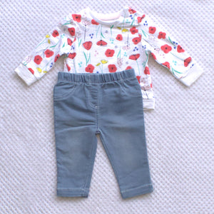 Girls jegging set