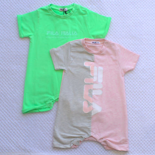 FILA Romper Packs 9-12m - Assorted