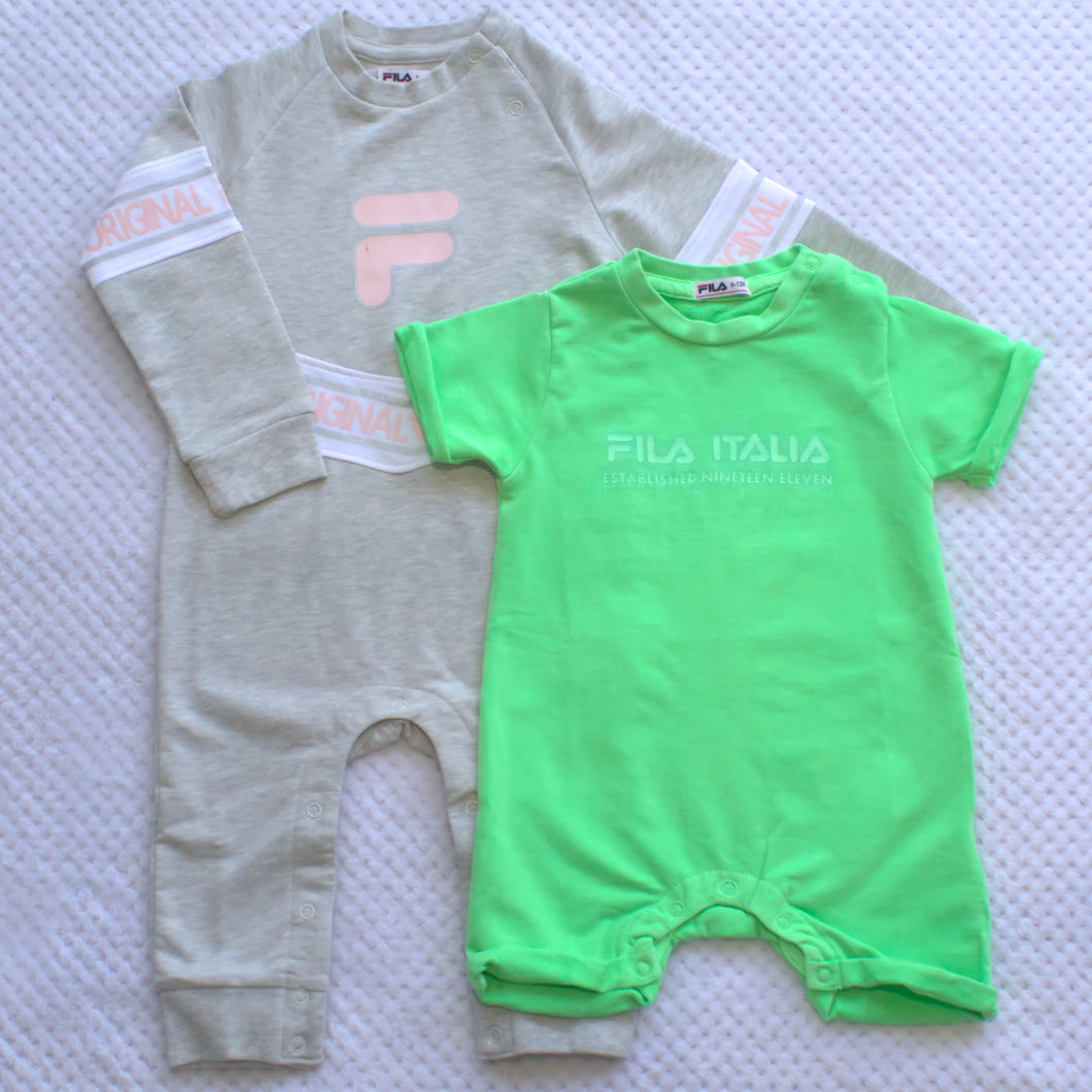 FILA 2 Pack romper 9-12m only