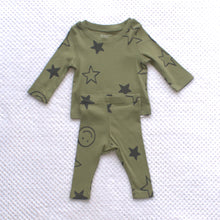 Load image into Gallery viewer, Unisex Jogger Sets -Navy &amp; Green