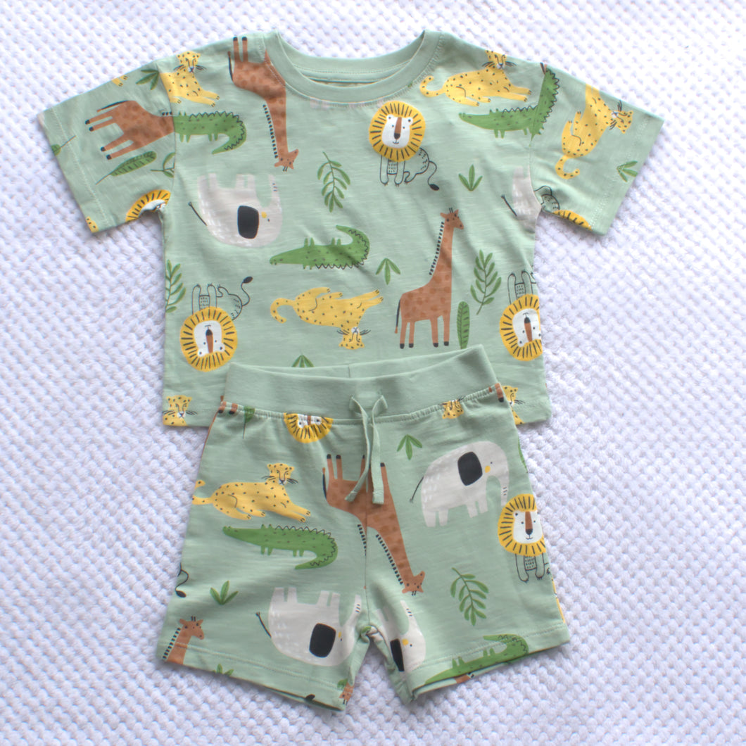 Boys Short Set - Animal designs