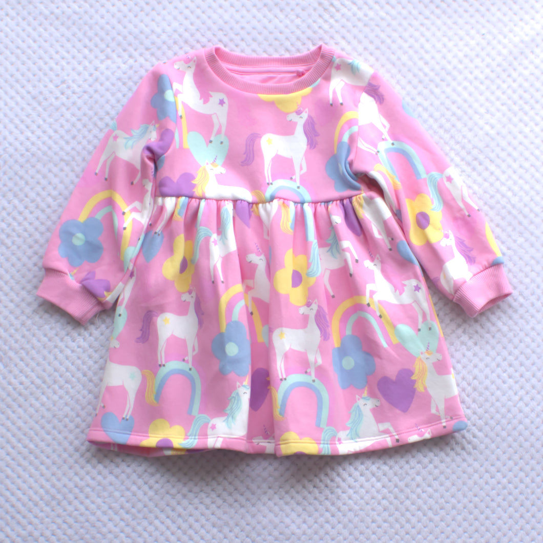 Thick Winter Unicorn Dress