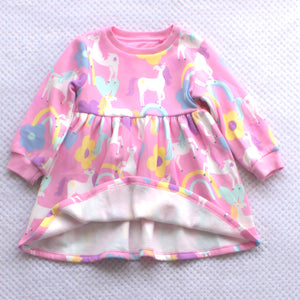 Thick Winter Unicorn Dress