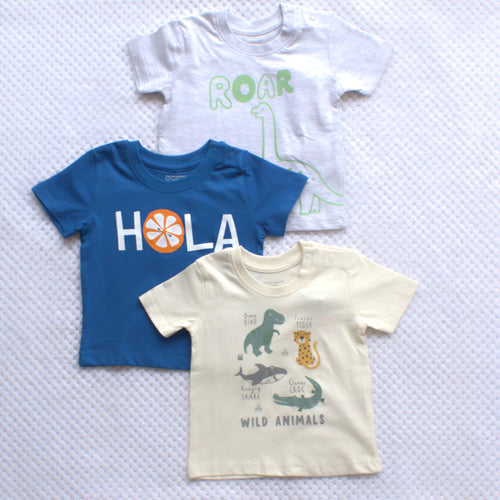 3 pack boys t-shirts