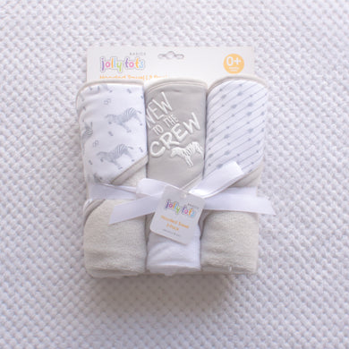 3 pack Hooded towel unisex