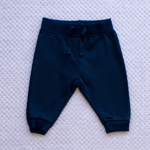 Boys Plain Blue Joggers