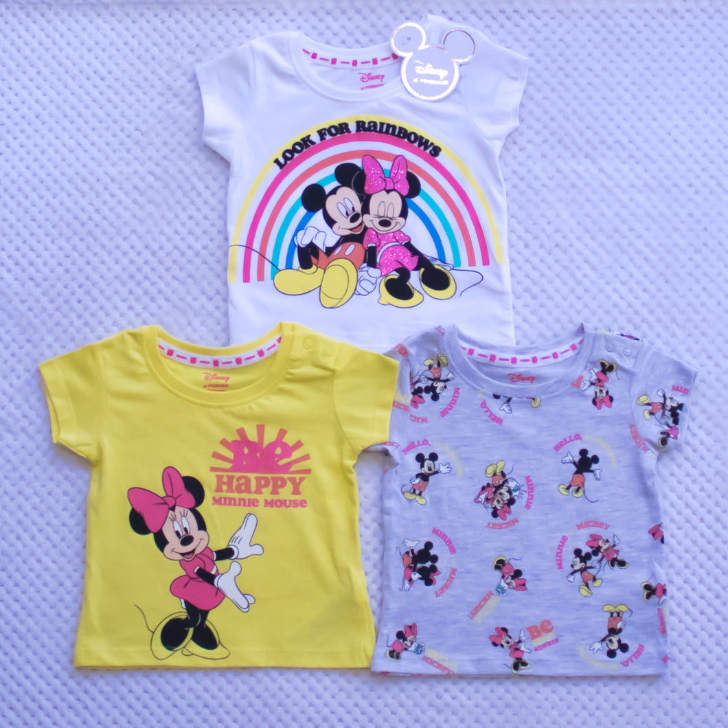 3 Pack Minnie Mouse t-shirts