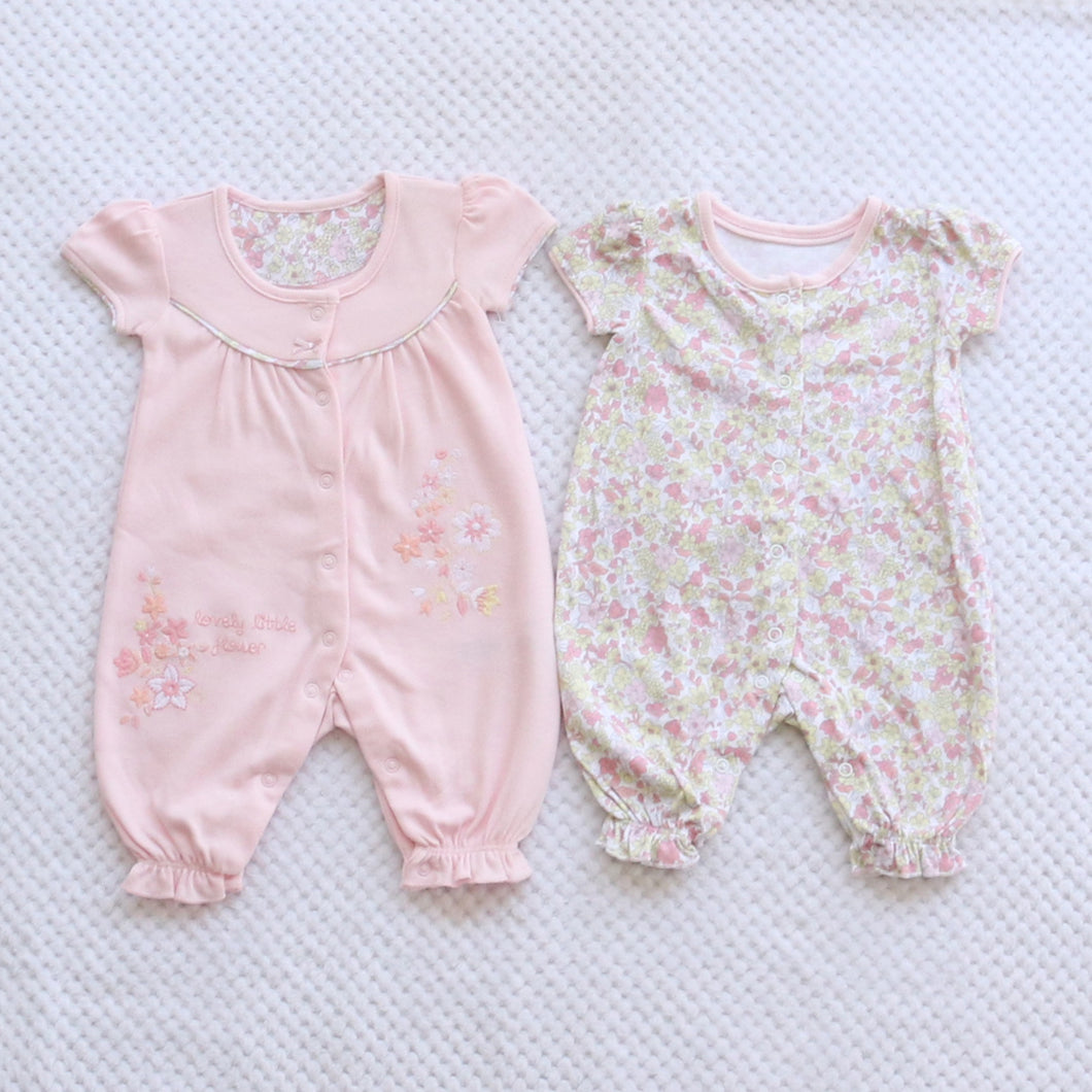 2 pack girls rompers