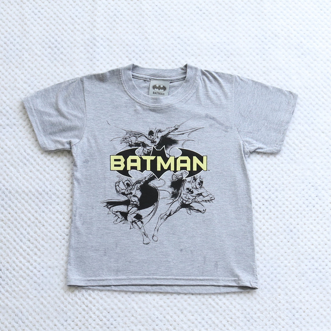 Boys Character t-shirts (Marvel, Spiderman & Batman)