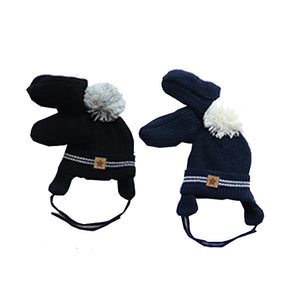 winter hat and mittens  set