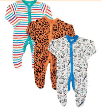 Load image into Gallery viewer, 3 Pack Sleepsuits