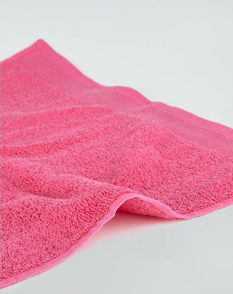 Plain Pink Large Towels