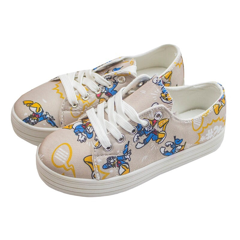 Donald Duck Beige Shoes