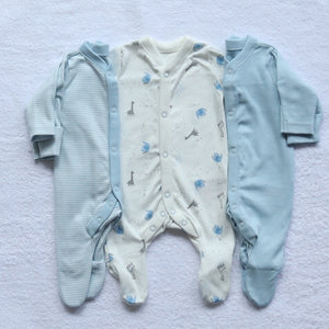 Mothercare Sleepsuits - 3 Pack