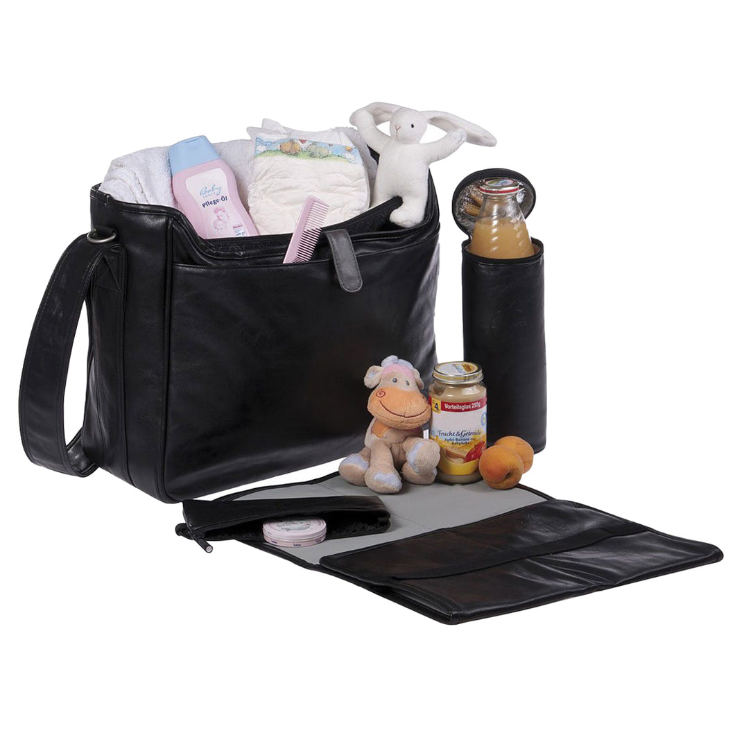Baby Diaper Bag Leather